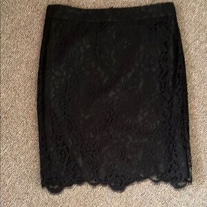 J. Crew Black Pencil Skirt Cocktail NWOT’s